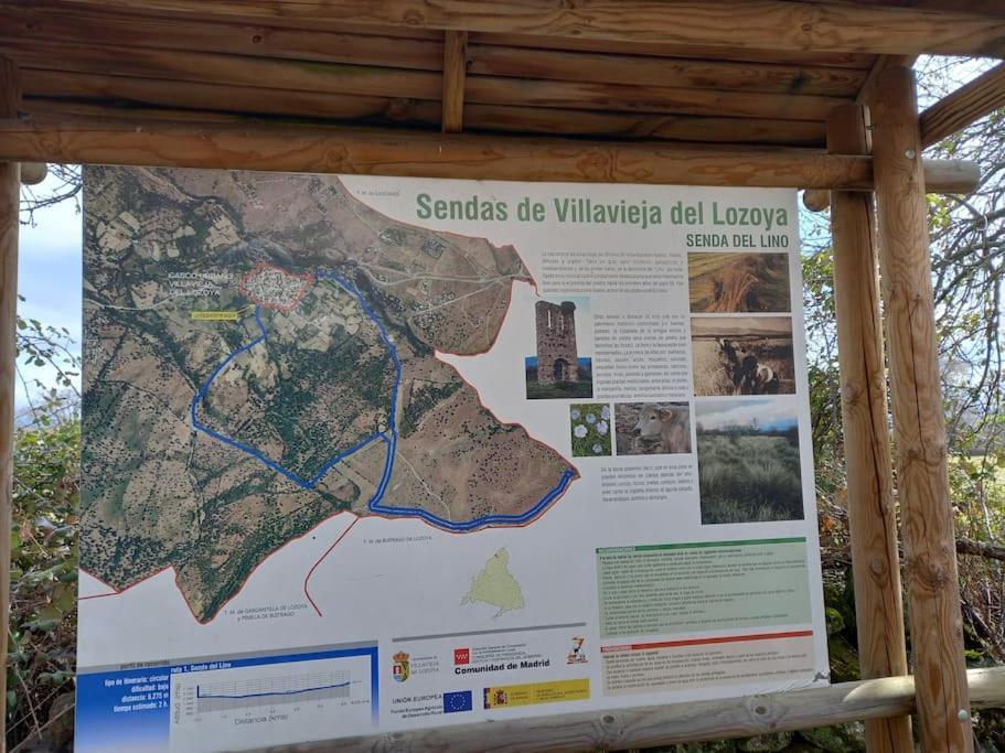 Casita Con Encanto Tranquilidad Villavieja Del Lozoya Wi-Fi En Sierra De Madrid Y A 50 Minutos De Capital Extérieur photo