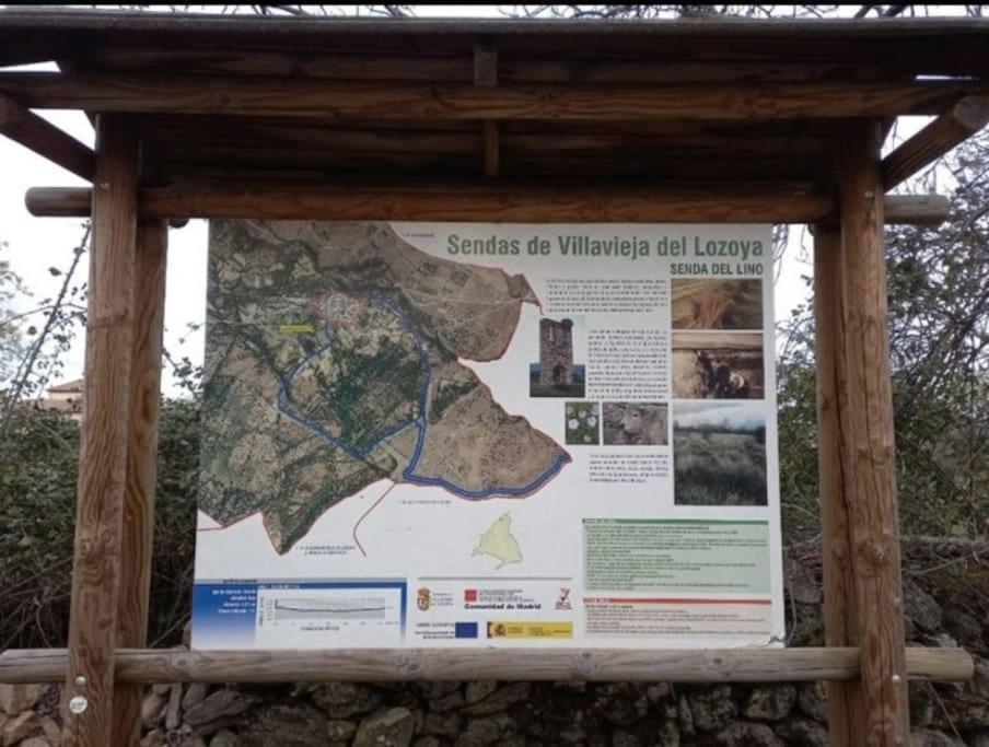 Casita Con Encanto Tranquilidad Villavieja Del Lozoya Wi-Fi En Sierra De Madrid Y A 50 Minutos De Capital Extérieur photo